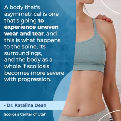 A body that's asymmetrical is