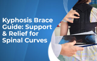 A featured image post for the blog titled: “Kyphosis Brace Guide Support & Relief for Spinal Curves"