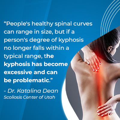 A visual representation of the quote from the text starting with “People's healthy spinal curves can"