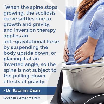 A featured image post for the blog titled: “When the spine stops growing"