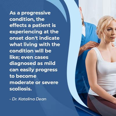 A visual representation of the quote from the text starting with “As a progressive condition"