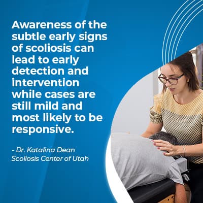 A visual representation of the quote from the text starting with “Awareness of the subtle early"
