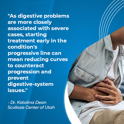 A visual representation of the quote from the text starting with “As digestive problems are more closely"