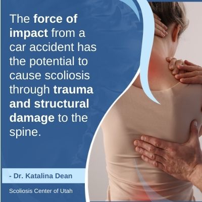 A visual representation of the quote from the text starting with “The force of impact from"