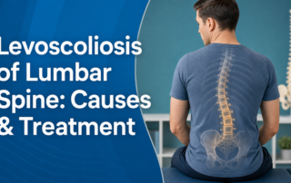 A featured image post for the blog titled: “Levoscoliosis of Lumbar Spine Causes & Treatment"