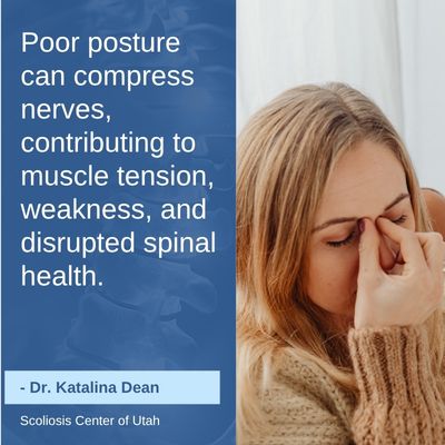 A visual representation of the quote from the text starting with “If nerve compression is occurring"