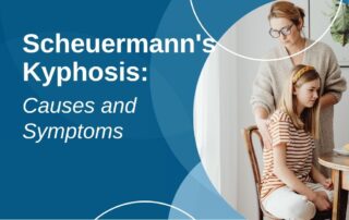 A featured image post for the blog titled: “Scheuermann's Kyphosis Causes and Symptoms"