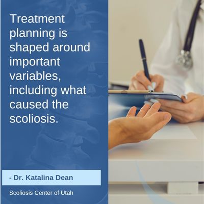 A visual representation of the quote from the text starting with “Treatment planning is shaped around"